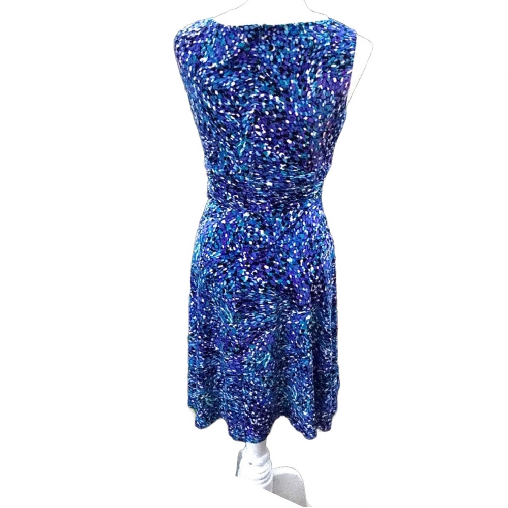 Eliza J Fit & Flare Multi-Print Dress - Picture 3 of 10